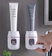 Tandpasta Dispencer - Wit - Automatische Tube uitknijper - Tandpasta knijper - Tandpasta Houder - Crème Knijper