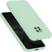 Cadorabo Hoesje geschikt voor Huawei MATE 20 PRO in LIQUID LICHT GROEN - Beschermhoes gemaakt van flexibel TPU silicone Case Cover