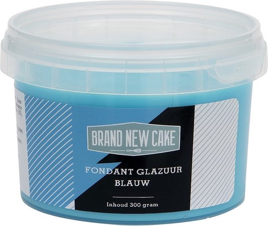 FONDANT/GLAZUUR GEBRUIKSKLAAR WIT COOK&BAKE 300G - Cook & Bake België