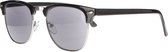 Noci Eyewear NBB211 Zonneleesbril Clubbie +2.00 zwart montuur - grijze glazen - UV400