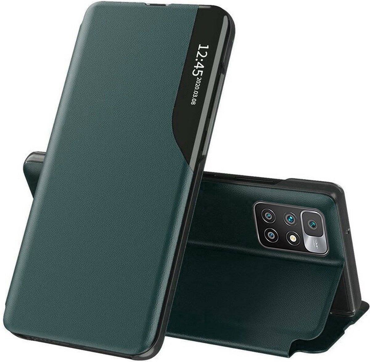 Techsuit - eFold Series - Xiaomi Redmi 10 2021 / Redmi 10 2022 - Dark Green
