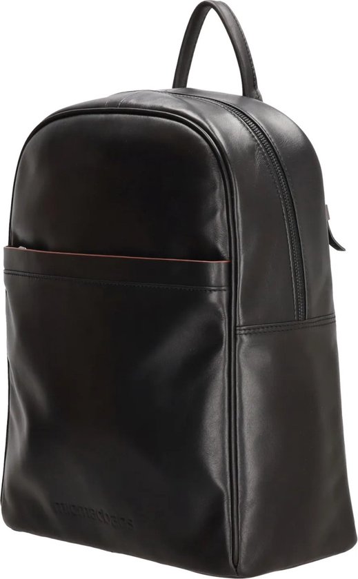 Micmacbags Le Mans Heren LaptoptasRugzak Leer Zwart bol