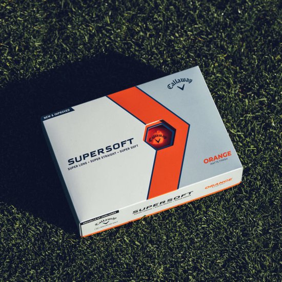 Callaway SuperSoft 2023 Golfballen - Oranje - 12 Stuks van Callaway — afbeelding 3