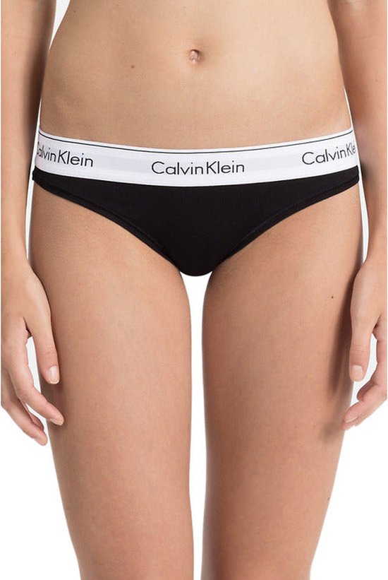 Calvin Klein - Modern Cotton Bikini Slip Zwart - L