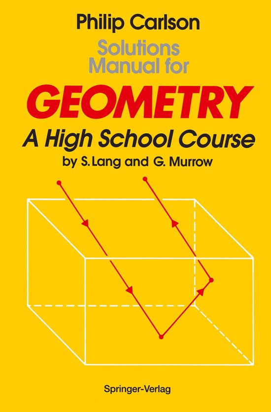 Solutions Manual for Geometry - cover