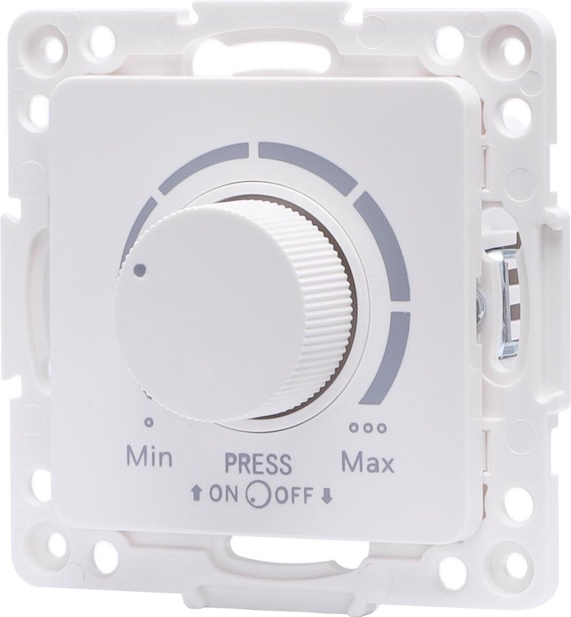 Aigo LED dimmer wit - Fase af- en aansnijding - 3-100W