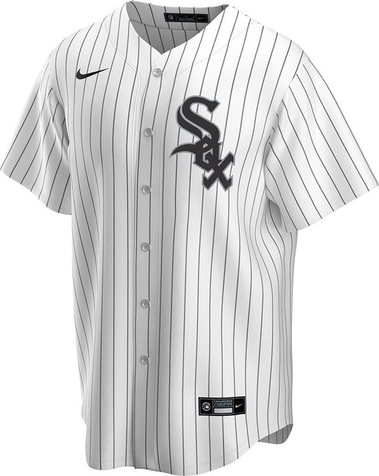 NIKE MLB Chicago White Sox Replica officielle Home T-shirt à manches courtes Homme Wit - Taille XL
