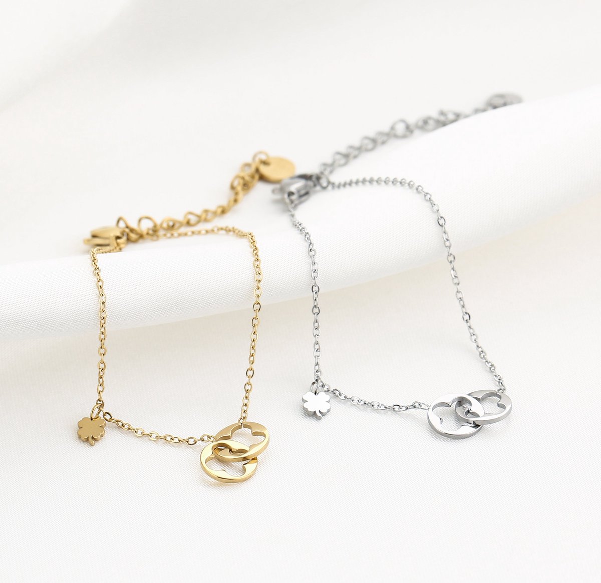 Bijoutheek Armband (Sieraad) Forever Lucky Gold
