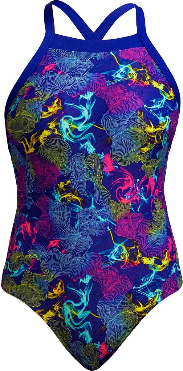 Oyster Saucy Sky Hi One Piece - Dames | Funkita