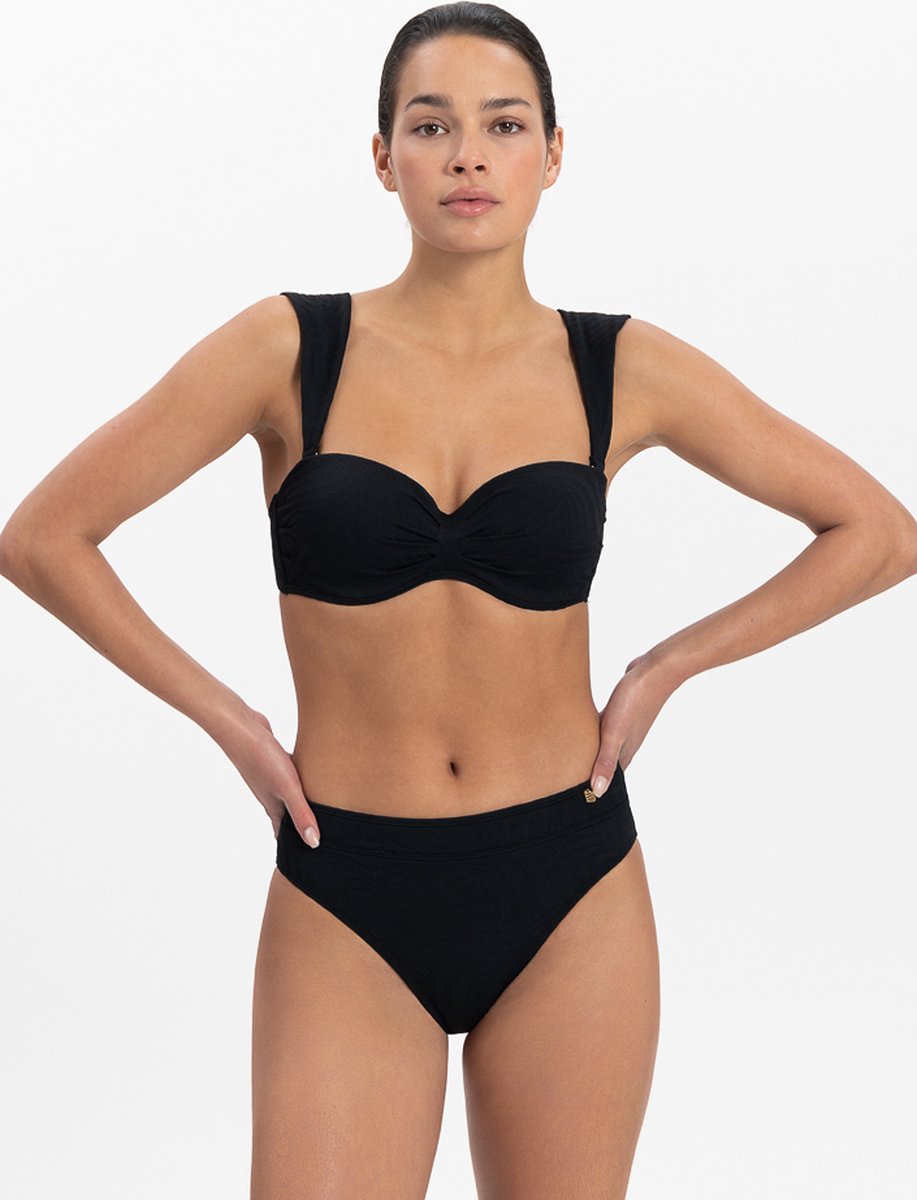 Beachlife Black Swirl Dames Bikinitopje - Maat 85C