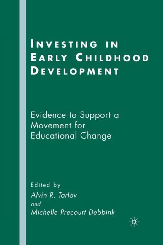 Investing in Early Childhood Development 9781349538560 Boeken