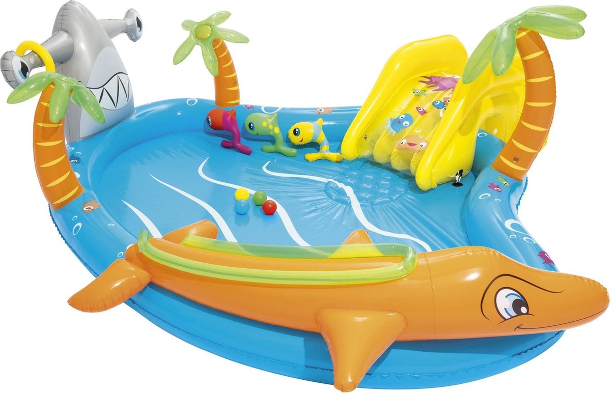 Bestway Speelzwembad Zeedieren - 280x257x87cm — afbeelding 15