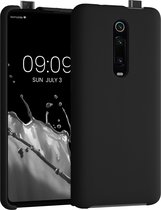 kwmobile telefoonhoesje geschikt voor Xiaomi Mi 9T (Pro) / Redmi K20 (Pro) - Hoesje met siliconen coating - Smartphone case in zwart