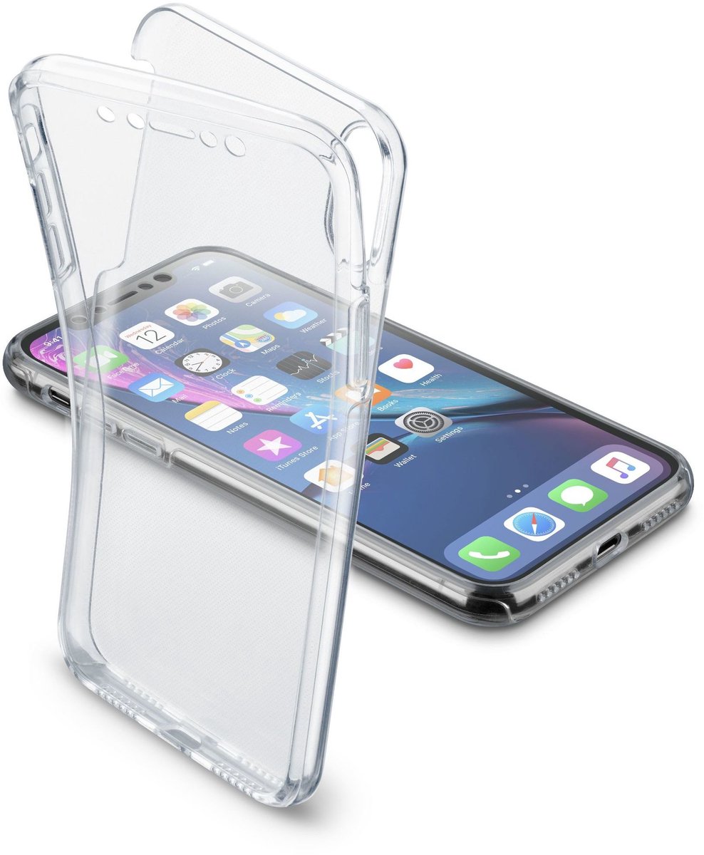 Cellularline - iPhone XR, hoesje clear touch, transparant