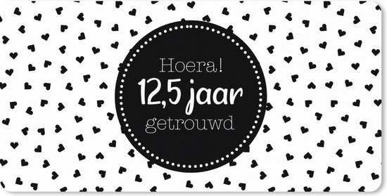 Muismat XXL - Bureau onderlegger - Bureau mat - Spreuken - Jubileum