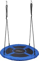 Balançoire - Nest Swing - Balançoire à suspendre - Ajustable - 100 cm - Tissu - Blauw