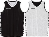 Spalding Essential 2.0 Reversible Shirt Kinderen - Zwart / Wit | Maat: 116