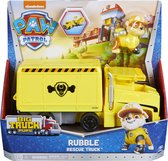 PAW Patrol Big Truck Pups - Rubble - Transformerende speelgoedauto