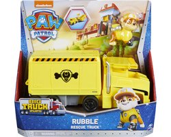 foto van PAW Patrol Big Truck Pups - Rubble - Transformerende speelgoedauto