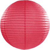 Luxe bol lampion fuchsia roze 50 cm