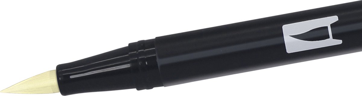 Tombow Brush pen - ABT 090 - Dual brushpen - Lemon cream - Creme — afbeelding 3