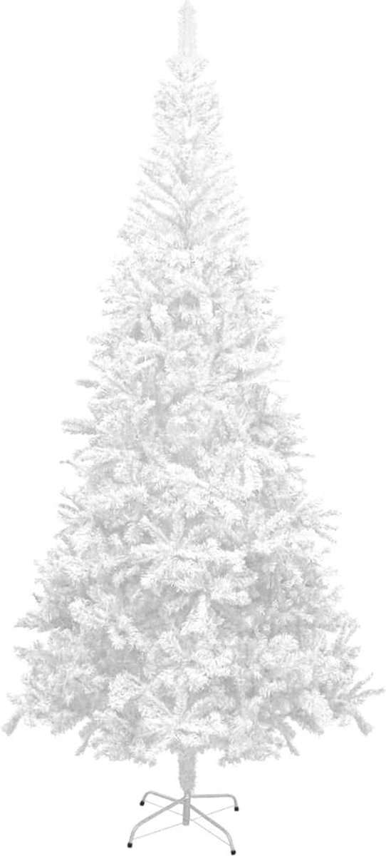 VidaLife Kunstkerstboom met LED's L 240 cm wit
