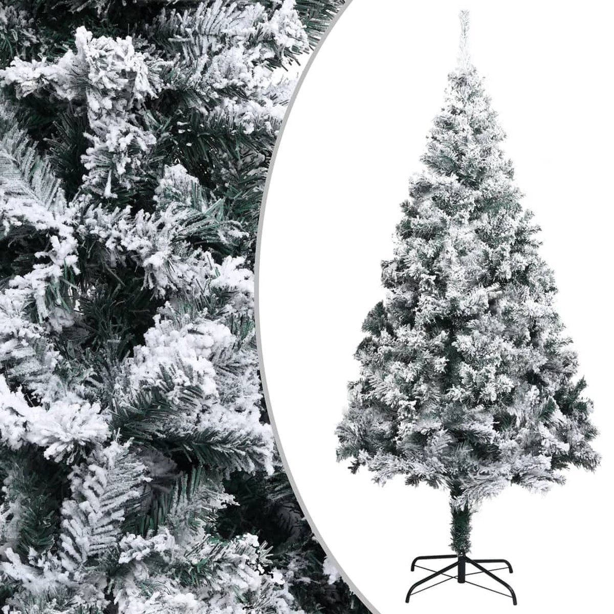 VidaLife Kunstkerstboom met sneeuw PVC 400 cm groen