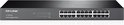 TP-Link TL-SG1024 24-poorts Gigabit Switch, een zwarte metalen behuizing.