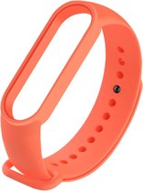 Bracelet en Siliconen - orange - adapté pour Xiaomi Mi Band 5 & Mi Band 6
