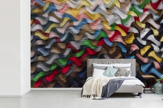 Papier peint photo peint photo vinyle - Oeuvre tressée largeur 360 cm x hauteur 240 cm - Tirage photo sur papier peint (disponible en 7 tailles)