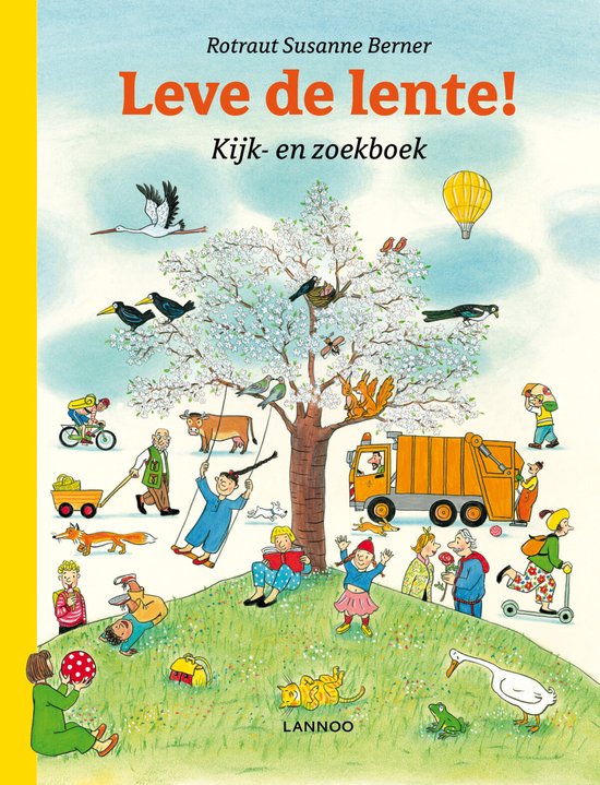Kijk- en zoekboek - Leve de lente! - cover