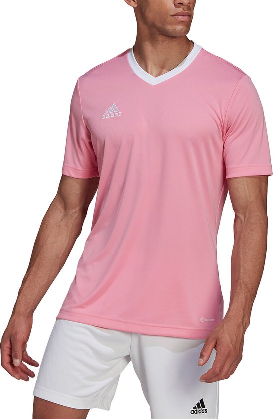 adidas - Entrada 22 Jersey - Roze voetbalshirt-XXL