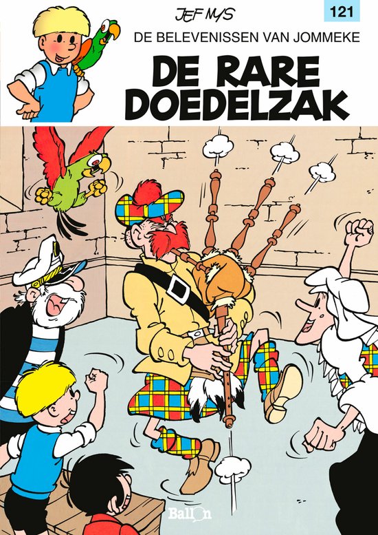 Cover van het boek 'Jommeke / 121 De Rare Doedelzak' van Jef Nys