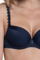 Saffierblauwe push-up bh Lisca Gracia - Blauw - Maat - 75B