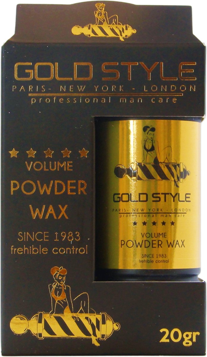 Gold Style Volume Powder wax Flexible Control