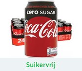 Coca Cola Zero Sugar Blikjes Tray - 24 x 33cl