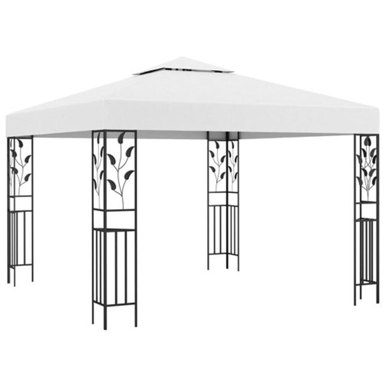 vidaXL - Prieel - 180 - g/m² - 3x3 - m - wit