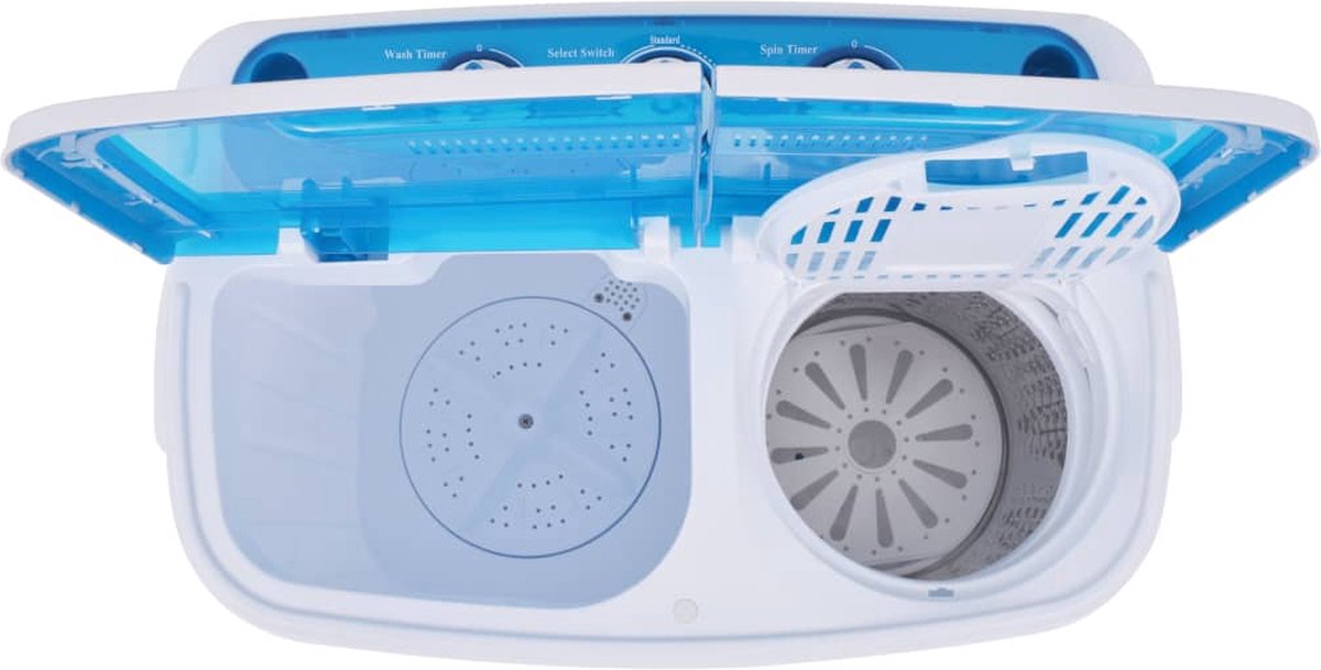 VidaLife Mini lave-linge à double tambour 5,6 kg