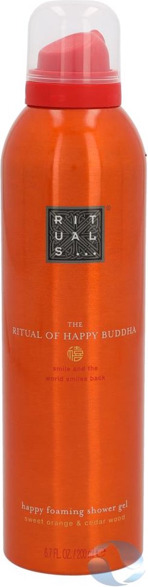 Rituals The Ritual Of Happy Buddha (sg/gel/200ml + b/cr/70ml + mist/50ml +  scrub/125ml) - Coffret cadeau