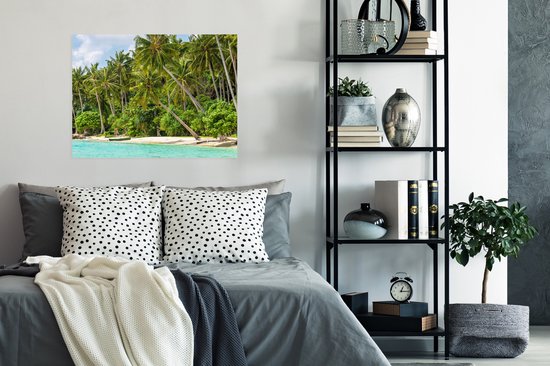 Poster Palmier - Mer - Tropical - 80x60 cm