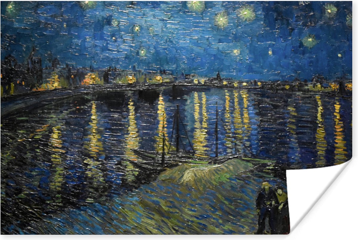 Poster Van Gogh - Brug - Oude meesters - 60x40 cm