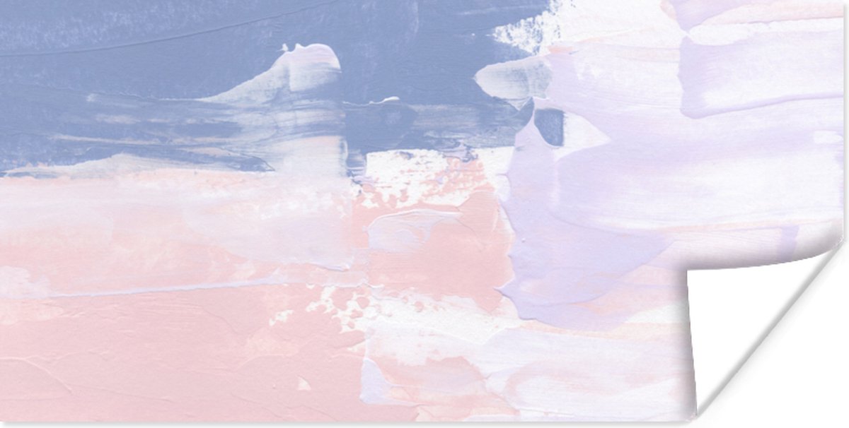Poster Pastel - Design - Verf - 40x20 cm