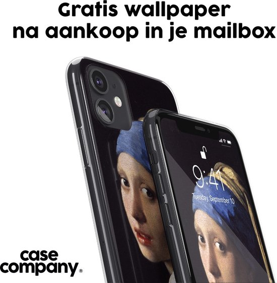 Case Company® - Coque Xiaomi Mi 11 Lite - La boucle d'oreille Pearl - Coque souple pour téléphone - Protection tous côtés et bord d'écran