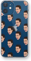 Case Company® - Hoesje geschikt voor iPhone 12 mini hoesje - Ugly Cry Call - Soft Cover Telefoonhoesje - Bescherming aan alle Kanten en Schermrand