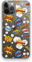 Case Company® - Hoesje geschikt voor iPhone 12 Pro Max hoesje - Pow Smack - Soft Cover Telefoonhoesje - Bescherming aan alle Kanten en Schermrand
