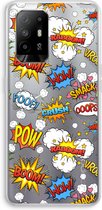 Case Company® - Hoesje geschikt voor Oppo A94 5G hoesje - Pow Smack - Soft Cover Telefoonhoesje - Bescherming aan alle Kanten en Schermrand