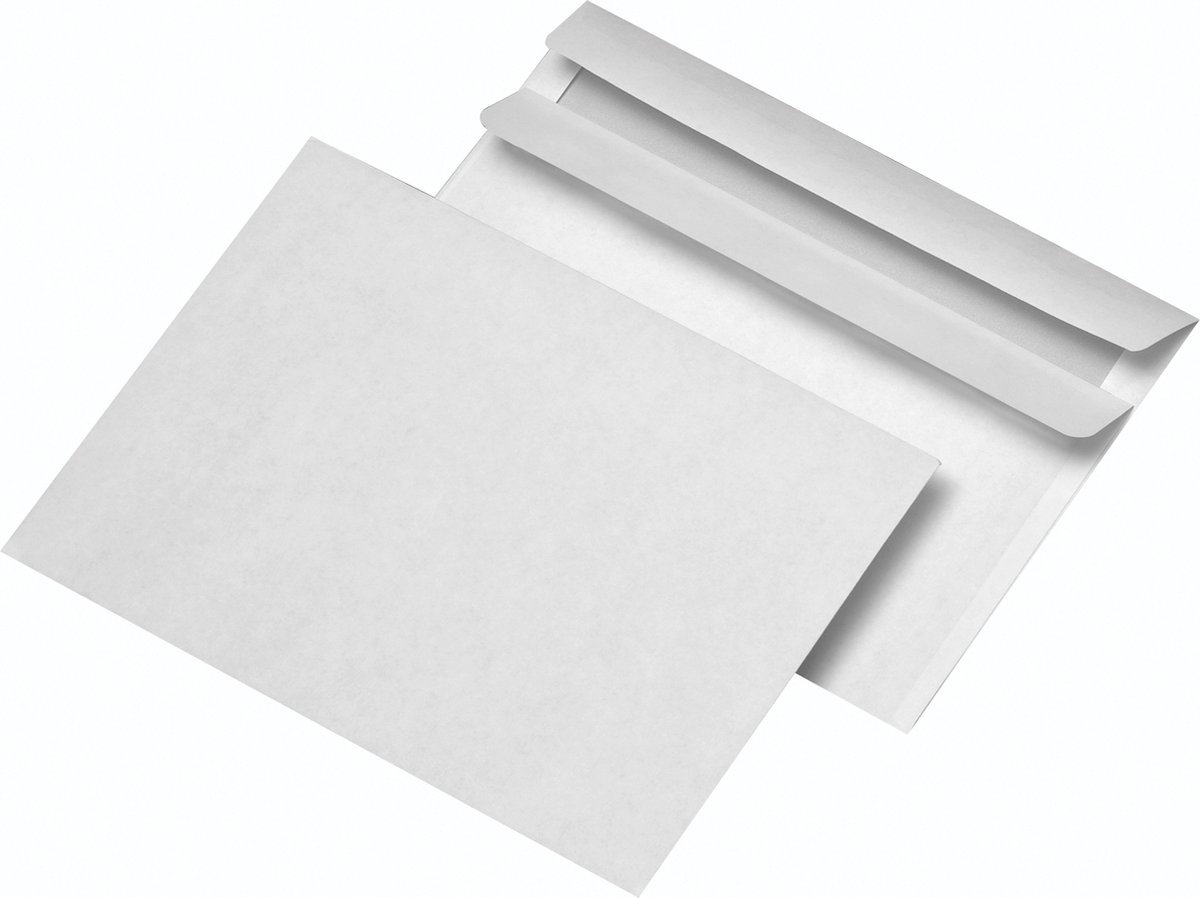 Mailmedia enveloppen C6 zelfklevend, zonder venster