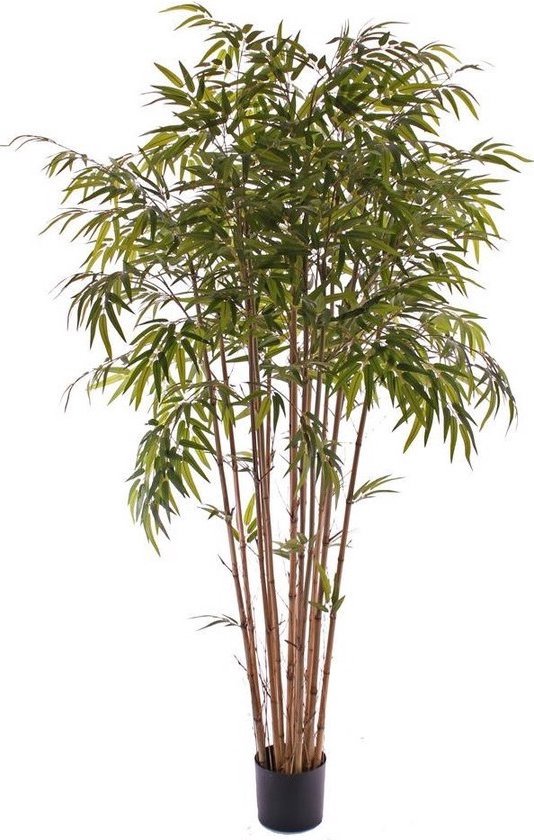 Kunstplant - bamboe - tropische boom - 130 cm