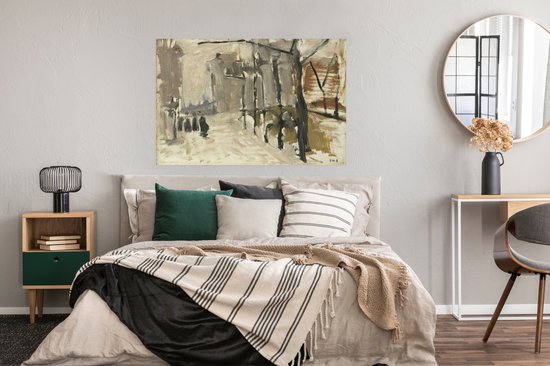 Affiche - Paysage urbain à La Haye - Peinture de George Hendrik Breitner - 120x90 cm