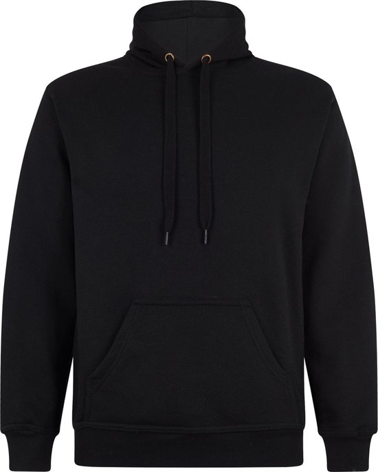 Capuchon sweater zwart voor volwassenen XXL